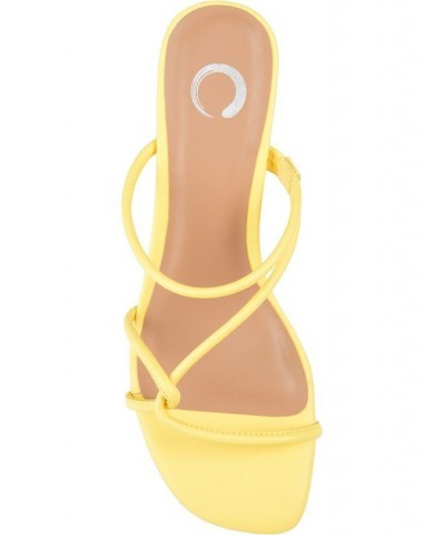 Women's Rianne Sandals Yellow $35.99 Shoes