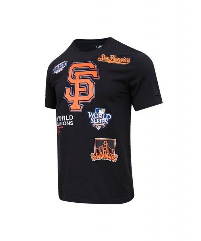 Men's Black San Francisco Giants Championship T-shirt $31.50 T-Shirts