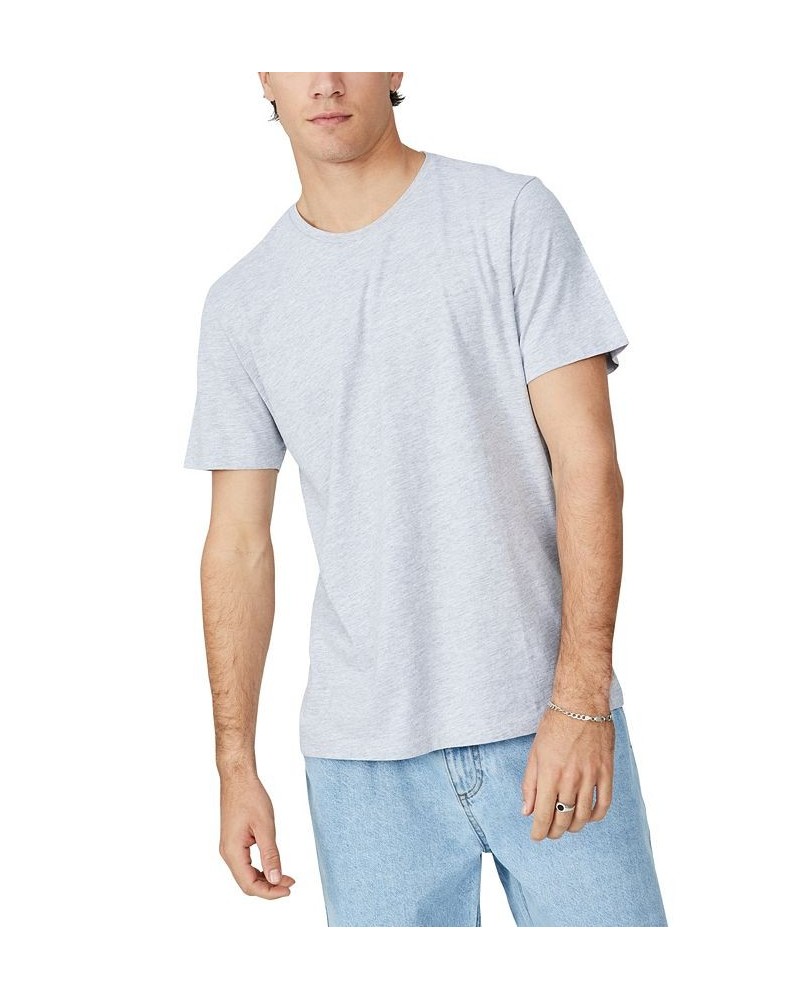 Men's Organic Crewneck T-shirt Gray $14.40 T-Shirts