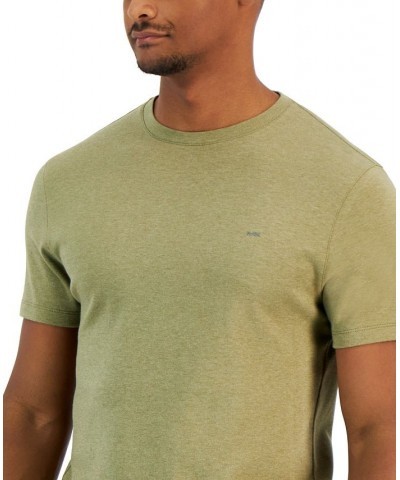 Men's Solid Crewneck T-Shirt Green $14.94 T-Shirts