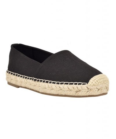 Calvin Klein Women's Padon Casual Slip-on Espadrille Flats Black $45.54 Shoes