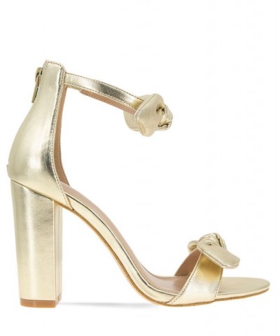 Women's Batani Block Heel Sandal Ivory/Cream $35.70 Shoes