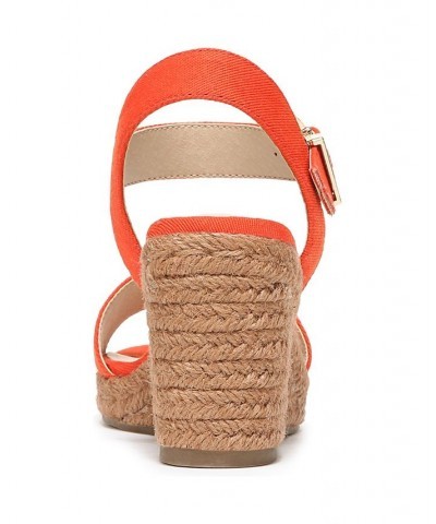 Tango Wedge Espadrilles Orange $46.79 Shoes