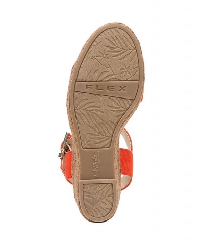 Tango Wedge Espadrilles Orange $46.79 Shoes