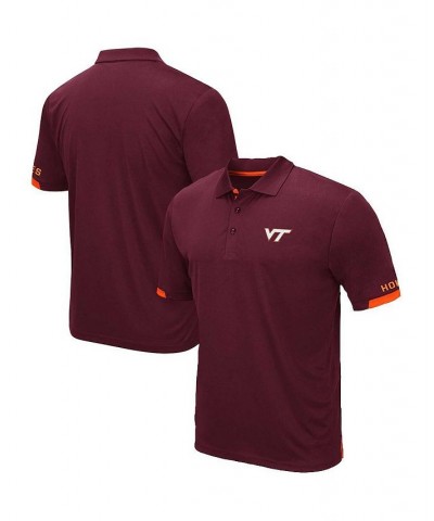 Men's Maroon Virginia Tech Hokies Big and Tall Santry Polo Shirt $31.85 Polo Shirts