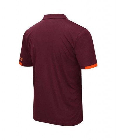 Men's Maroon Virginia Tech Hokies Big and Tall Santry Polo Shirt $31.85 Polo Shirts