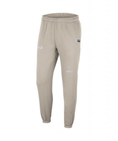 Men's Cream Michigan Wolverines Jogger Pants $33.75 Pants