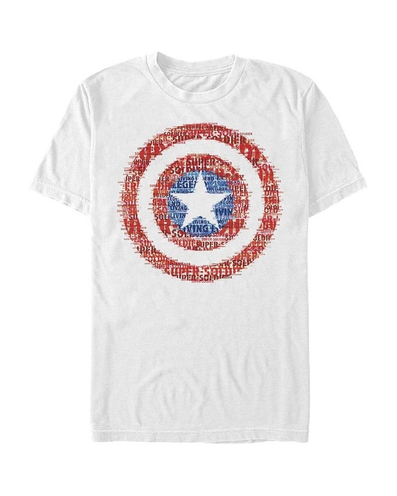 Men's Super Soldier Short Sleeve Crew T-shirt White $20.64 T-Shirts