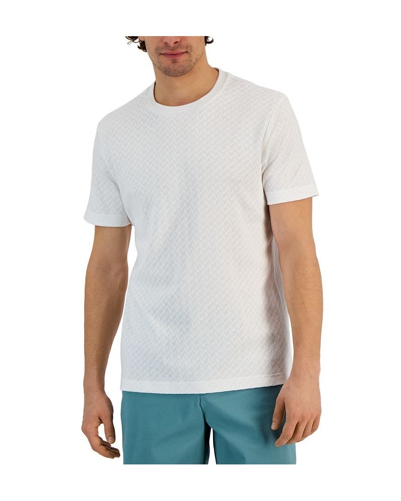 Men's Core Jacquard T-Shirt PD02 $9.24 T-Shirts