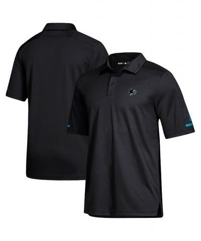 Men's Gray San Jose Sharks Game Day climalite Polo Shirt $31.20 Polo Shirts