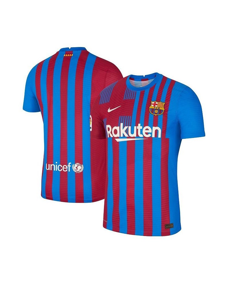 Men's Blue Barcelona 2021/22 Home Authentic Jersey $50.54 Jersey