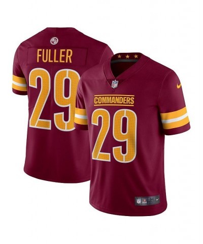 Men's Kendall Fuller Burgundy Washington Commanders Vapor Limited Jersey $57.20 Jersey