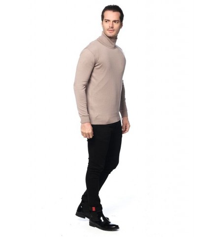 Men's Modern Roll Neck Sweater Vizon $37.80 Sweaters