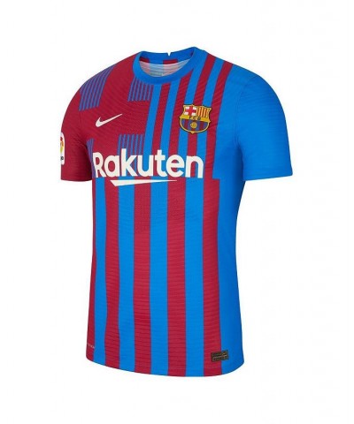 Men's Blue Barcelona 2021/22 Home Authentic Jersey $50.54 Jersey