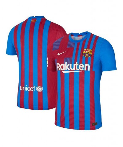 Men's Blue Barcelona 2021/22 Home Authentic Jersey $50.54 Jersey