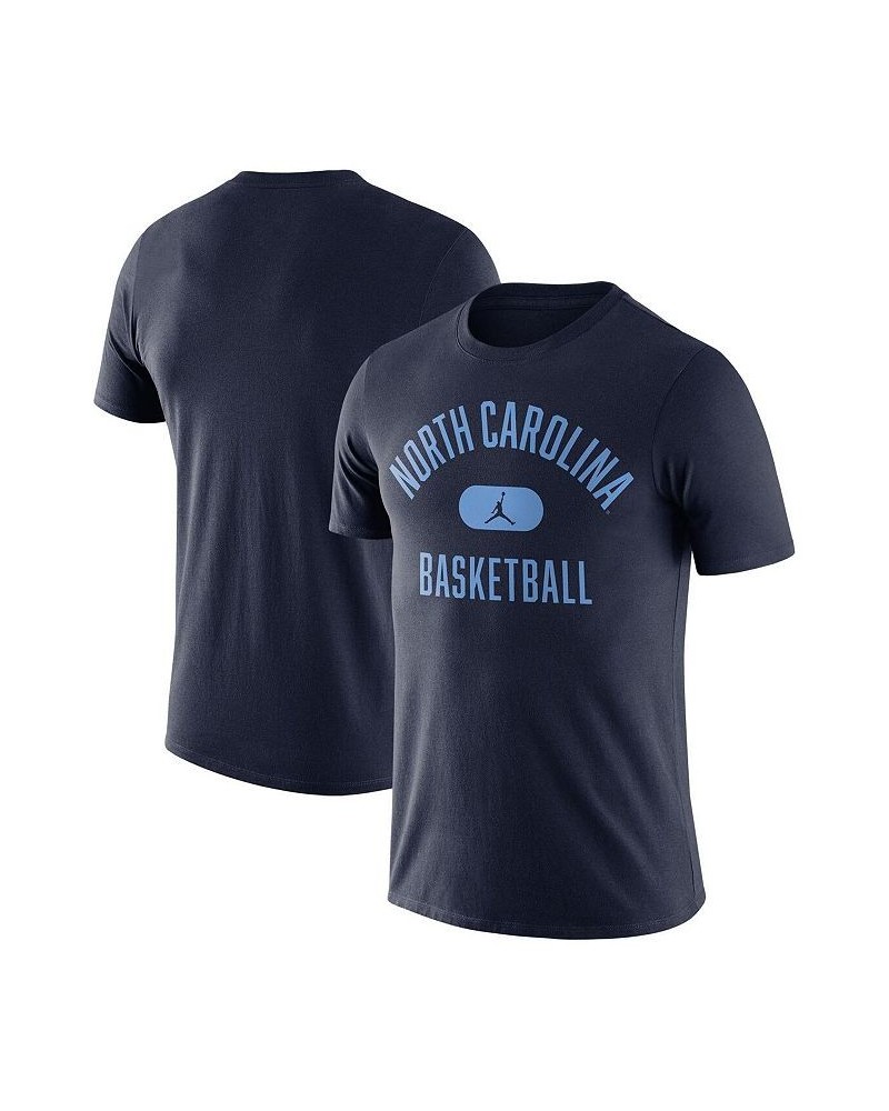 Men's Navy North Carolina Tar Heels Team Arch T-shirt $11.20 T-Shirts