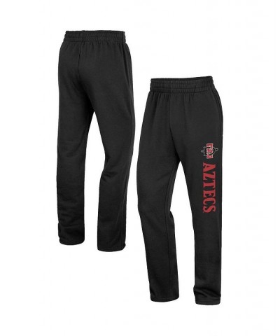 Men's Black San Diego State Aztecs Wordmark Pants $29.14 Pants