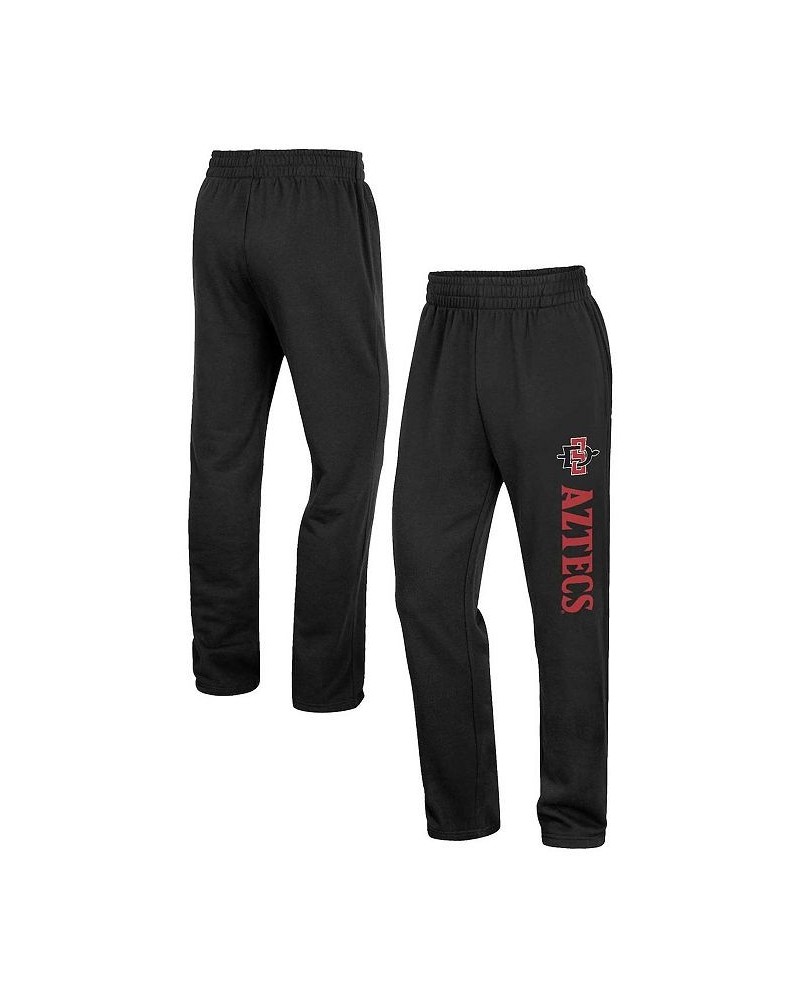 Men's Black San Diego State Aztecs Wordmark Pants $29.14 Pants