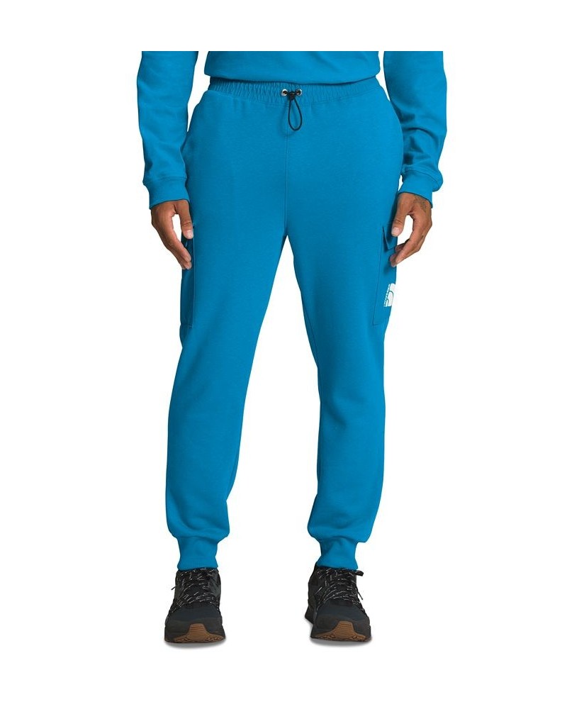 Men's Coordinates Drawstring Joggers Blue $23.60 Pants