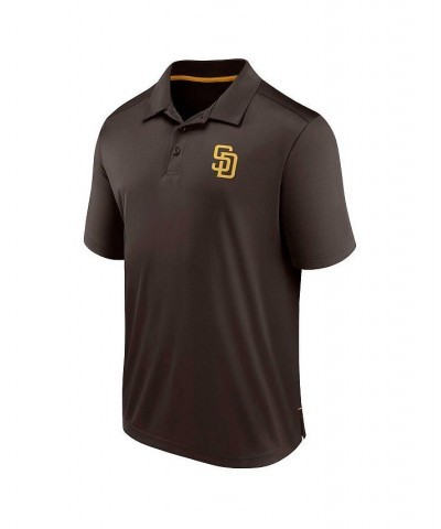 Men's Branded Brown San Diego Padres Hands Down Polo Shirt $35.99 Polo Shirts