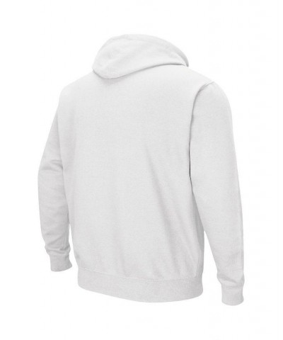 Men's White Oregon Ducks Arch & Logo 3.0 Pullover Hoodie $24.60 Sweatshirt