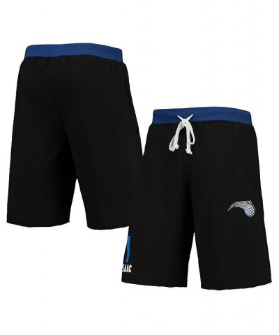 Men's Jonathan Isaac Black Orlando Magic Name and Number French Terry Shorts $21.59 Shorts