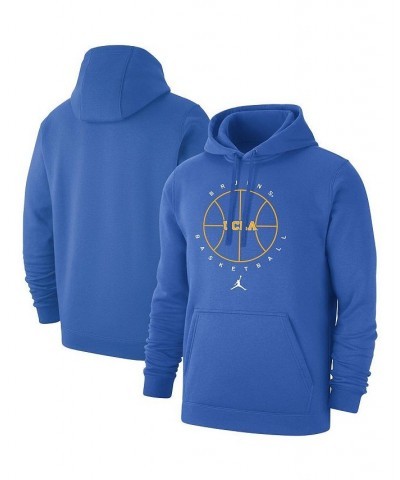 Men's Blue UCLA Bruins Basketball Icon Club Fleece Pullover Hoodie $34.00 Sweatshirt