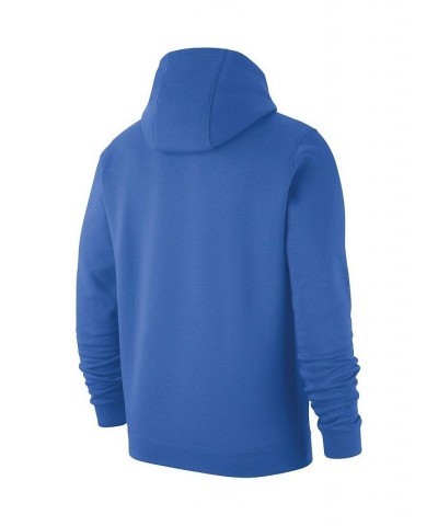 Men's Blue UCLA Bruins Basketball Icon Club Fleece Pullover Hoodie $34.00 Sweatshirt