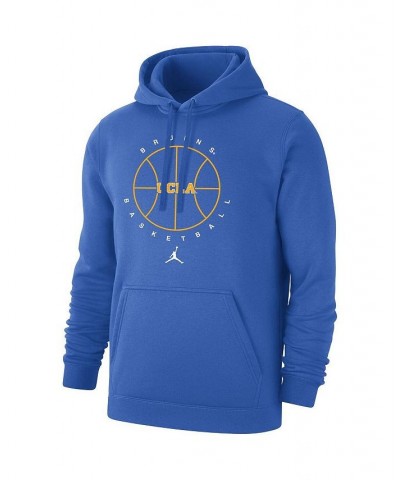 Men's Blue UCLA Bruins Basketball Icon Club Fleece Pullover Hoodie $34.00 Sweatshirt