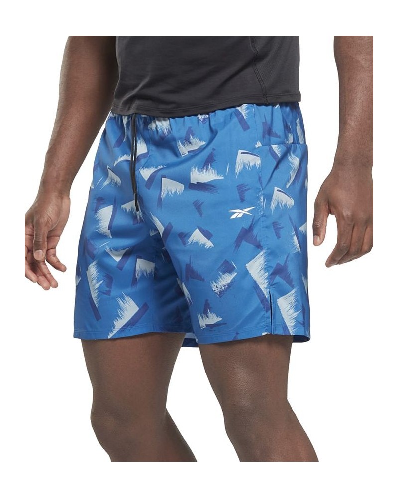 Men's Sweat-Wicking Running Shorts Blue $22.75 Shorts