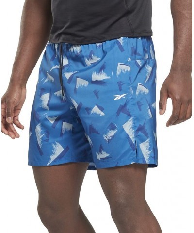 Men's Sweat-Wicking Running Shorts Blue $22.75 Shorts