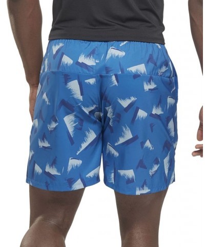 Men's Sweat-Wicking Running Shorts Blue $22.75 Shorts