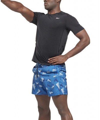 Men's Sweat-Wicking Running Shorts Blue $22.75 Shorts