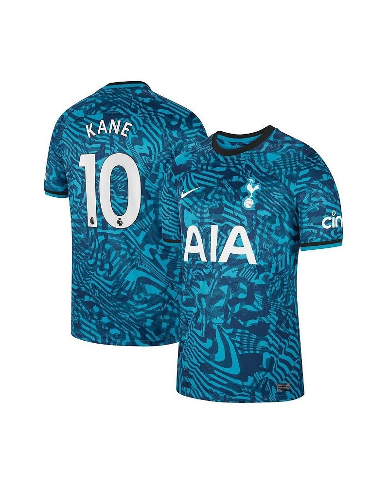 Men's Harry Kane Blue Tottenham Hotspur 2022/23 Third Replica Player Jersey $54.60 Jersey