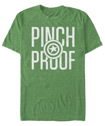 Men's Captain Pinch Proof Short Sleeve Crew T-shirt Green $20.29 T-Shirts