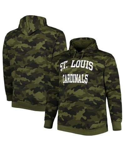 Men's Camo St. Louis Cardinals Allover Print Big and Tall Pullover Hoodie $35.70 Sweatshirt