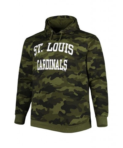 Men's Camo St. Louis Cardinals Allover Print Big and Tall Pullover Hoodie $35.70 Sweatshirt