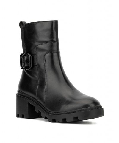 Women's Guilia Bootie Black $52.81 Shoes