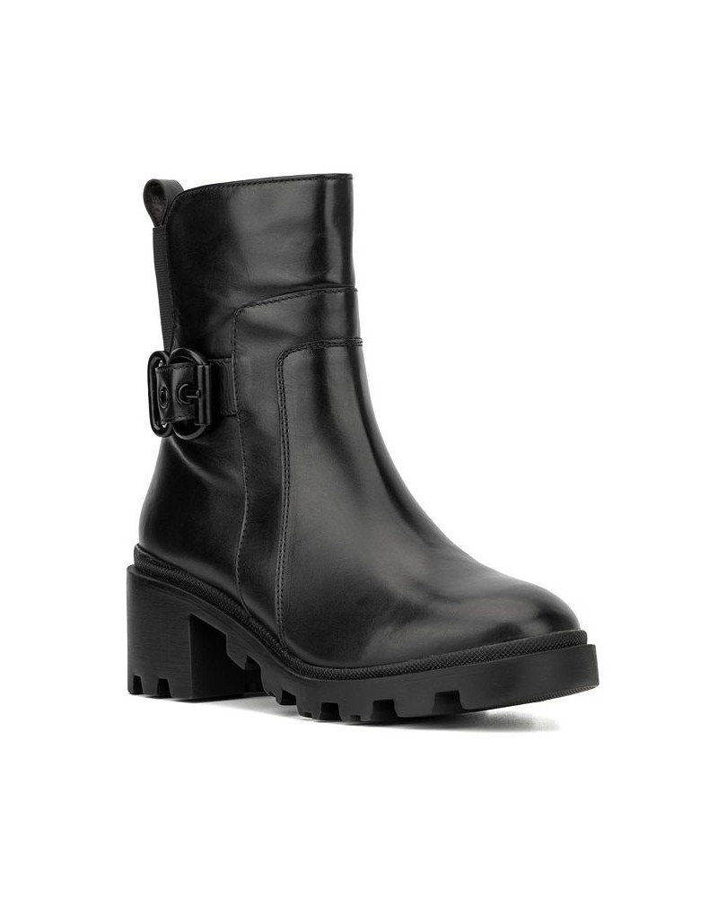 Women's Guilia Bootie Black $52.81 Shoes