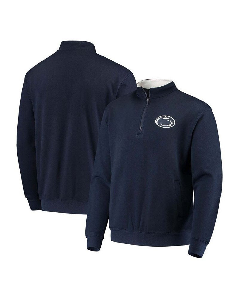 Men's Navy Penn State Nittany Lions Tortugas Logo Quarter-Zip Jacket $29.40 Sweatshirt