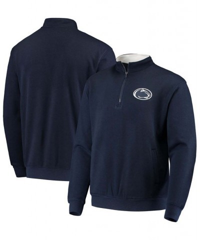 Men's Navy Penn State Nittany Lions Tortugas Logo Quarter-Zip Jacket $29.40 Sweatshirt