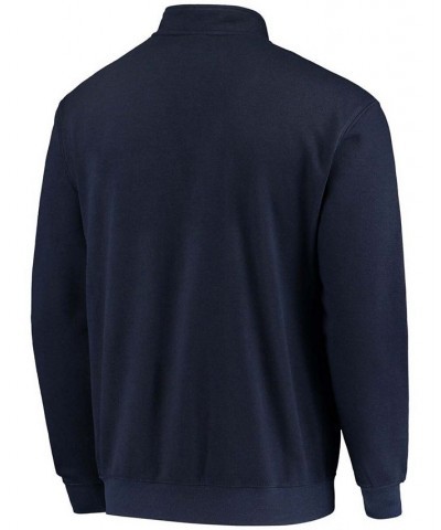 Men's Navy Penn State Nittany Lions Tortugas Logo Quarter-Zip Jacket $29.40 Sweatshirt