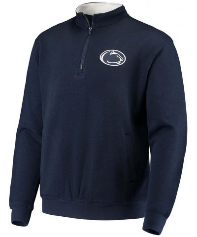 Men's Navy Penn State Nittany Lions Tortugas Logo Quarter-Zip Jacket $29.40 Sweatshirt