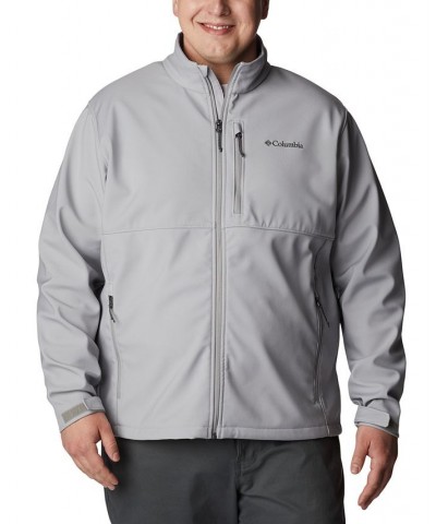 Men's Big & Tall Ascender Softshell Jacket Columbia Grey $43.20 Jackets