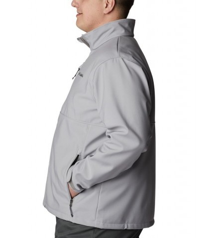 Men's Big & Tall Ascender Softshell Jacket Columbia Grey $43.20 Jackets