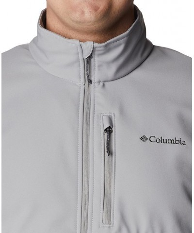 Men's Big & Tall Ascender Softshell Jacket Columbia Grey $43.20 Jackets