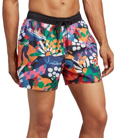 x FARM Men's Unitefit 5" Swim Shorts Black $27.50 Swimsuits