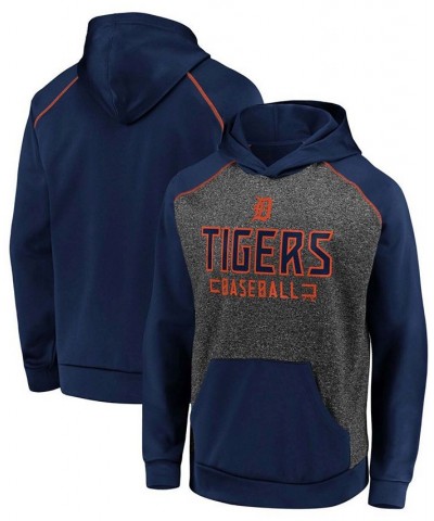 Men's Charcoal and Navy Detroit Tigers Game Day Ready Raglan Pullover Hoodie $39.95 Sweatshirt