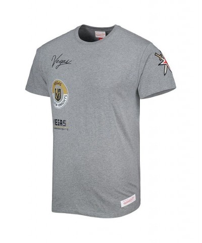 Men's Heather Gray Vegas Golden Knights City Collection T-shirt $30.55 T-Shirts