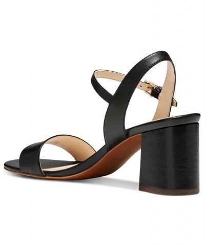 Women's Josie Block-Heel Sandals Black $79.90 Shoes